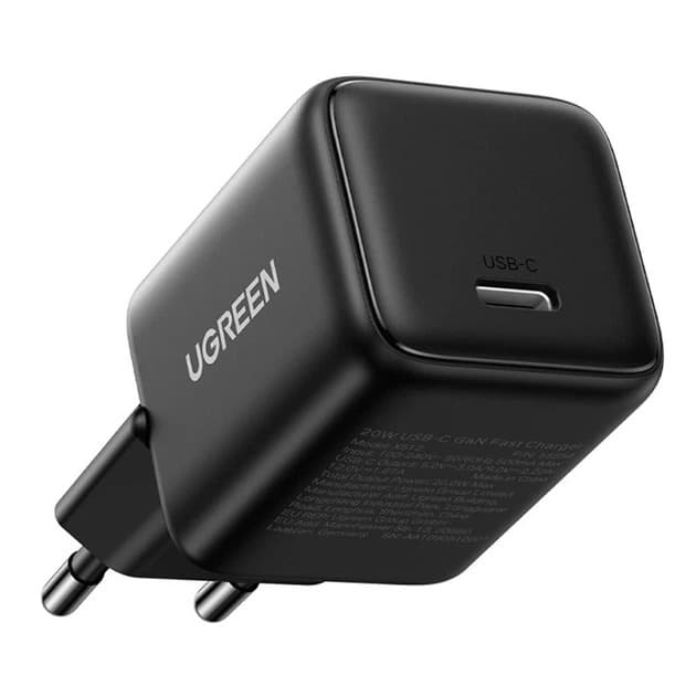 Зарядное устройство UGREEN X513 30W 3A Type-C GaN Fast Charger EU Black (UGR-65007)