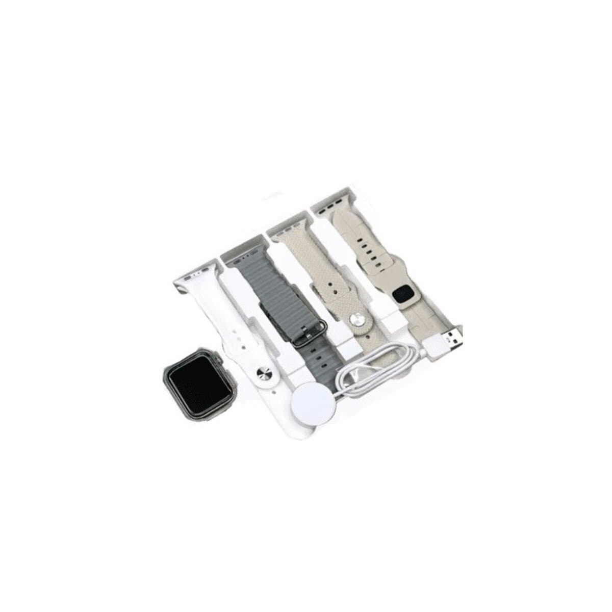 Смарт-годинник Fendior Z97 mini 1.52" IP67 BT5.2 250mAh Silver (Z97MINISILVER)