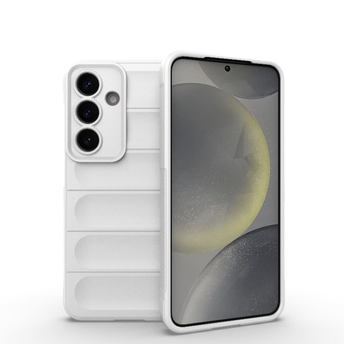 Защитный чехол-накладка Cosmic Magic Shield для Samsung Galaxy S25 White (MagicShSAS25White)