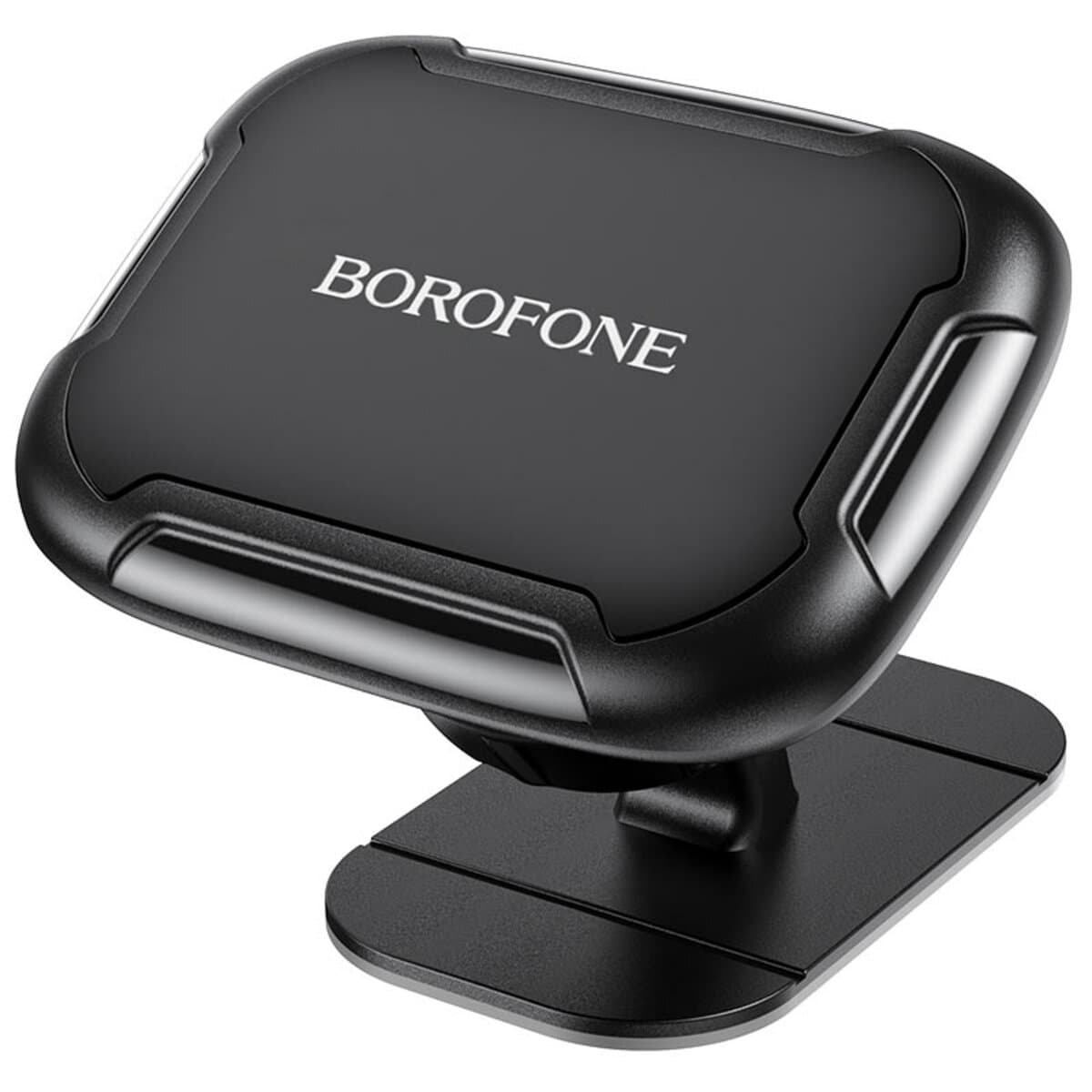 Тримач для телефону автоутримувач BOROFONE BH36 Voyage center console magnetic Black (BH36B)
