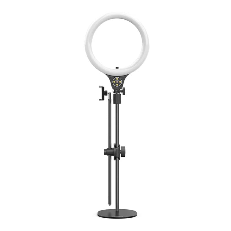 Кільцева лампа на штативі Ulanzi Vijim T1 Desktop Overhead Shooting Bracket Ring Light Set 10'' Black (2517)