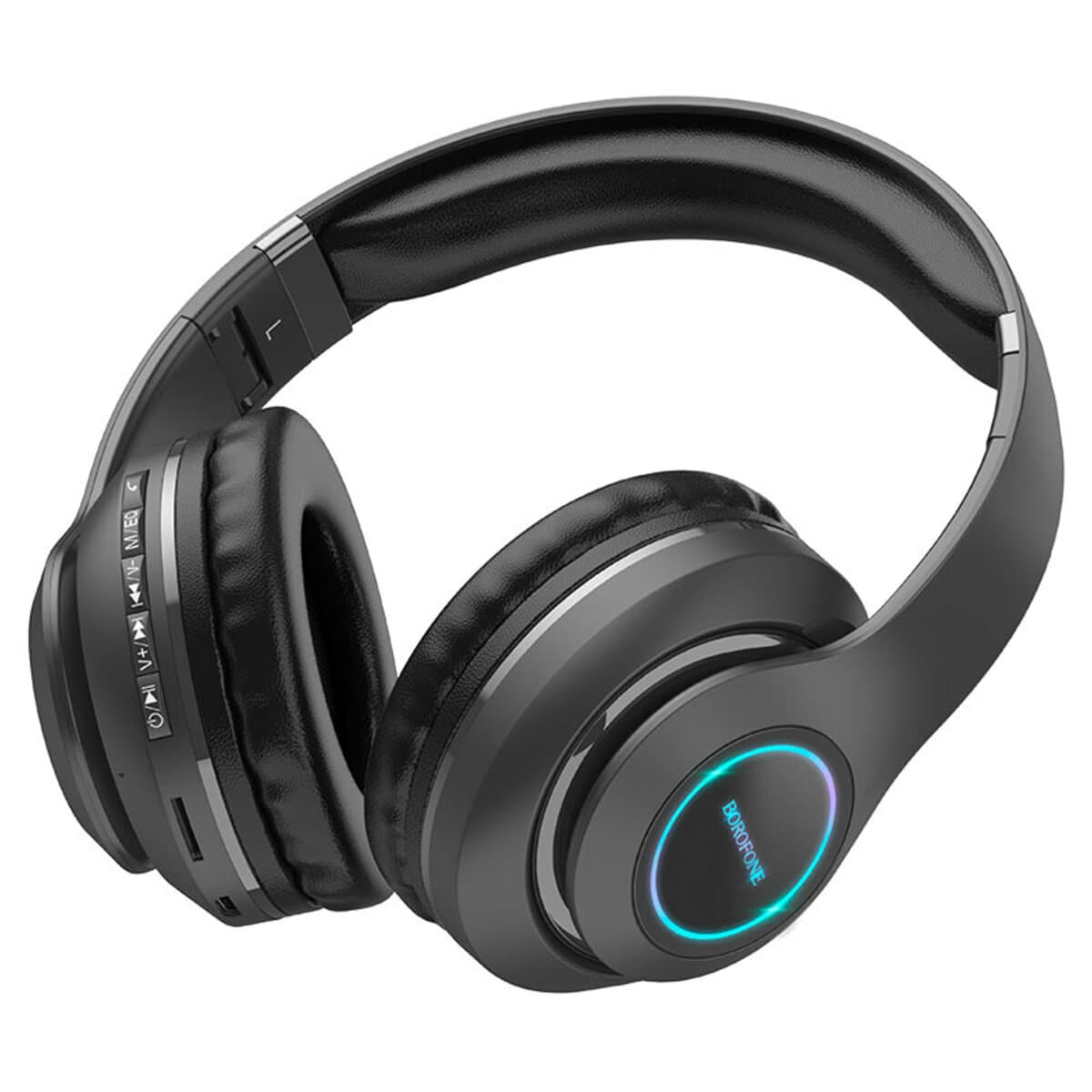 Бездротові навушники BOROFONE BO17 wireless headphones 400mAh Black (BO17B)