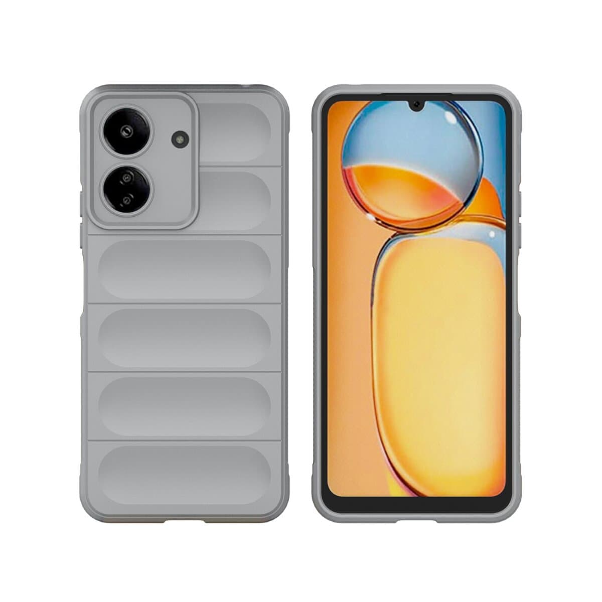 Защитный чехол-накладка Cosmic Magic Shield for Xiaomi Redmi 13C 4G/POCO C65 Grey Smoke (MagicShXi13CGrey)