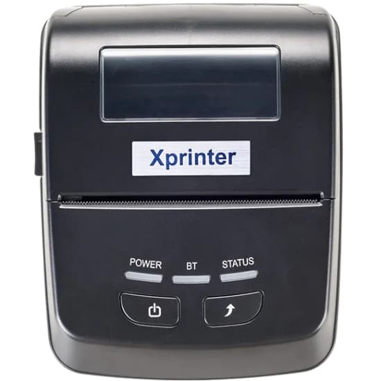 Бездротовий портативний термопринтер чеків Xprinter XP-P801A 70мм/с стрічка 72 мм 203DPI USB Bluetooth Black (XP-P801A)