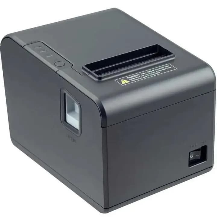 Термопринтер принтер чеків Xprinter XP-Q804S термодрук 260мм/с стрічка 80мм USB+Serial+Lan авторізання Black