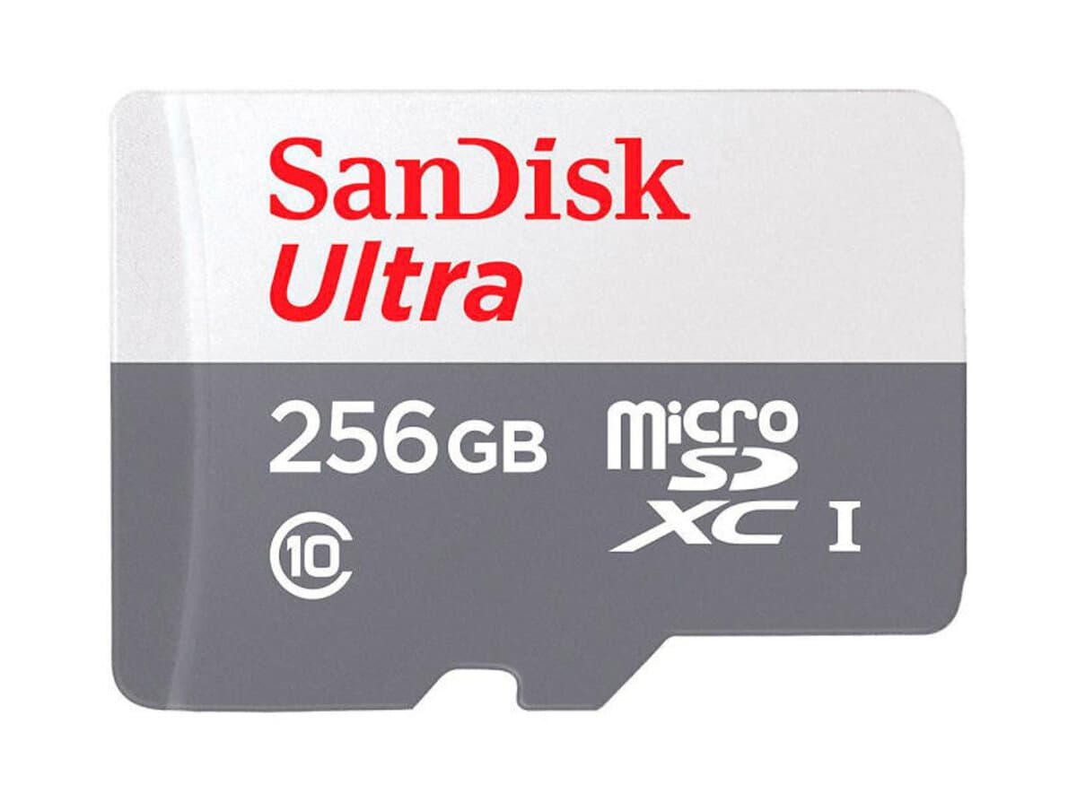 Карта пам'яті SanDisk Ultra 256Gb microSDXC UHS-1 class 10 A1 100Mb/s (SDSQUNR-256G-GN3MN)