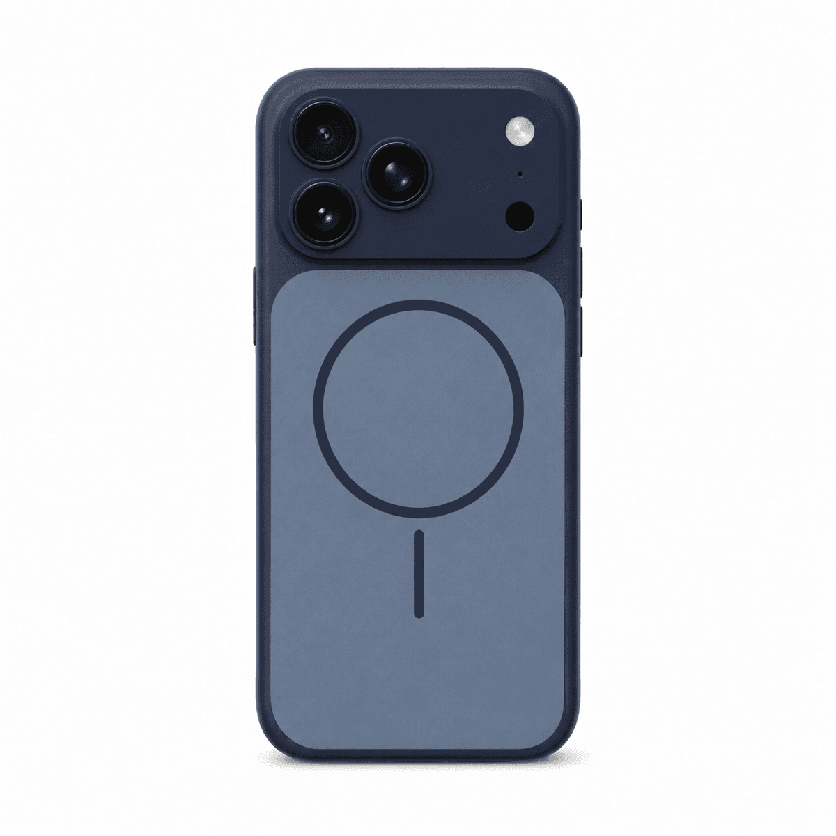 Захисний чохол-накладка Silicone Creative Variation Case MAG COVER Apple iPhone 17 Pro Dark Blue (MagCOViP17P-2)