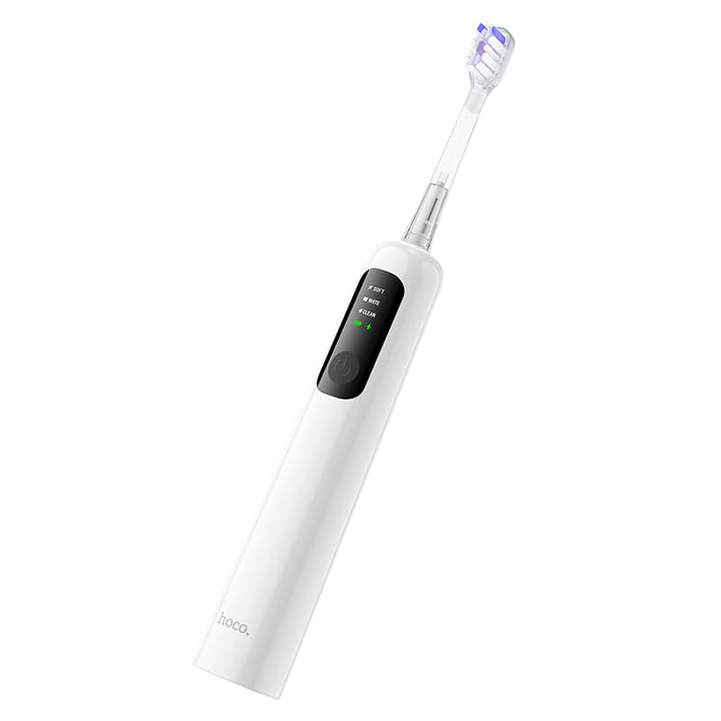 Електрична зубна щітка HOCO HP64 Acoustic wave electric toothbrush IPX7 2000mAh White