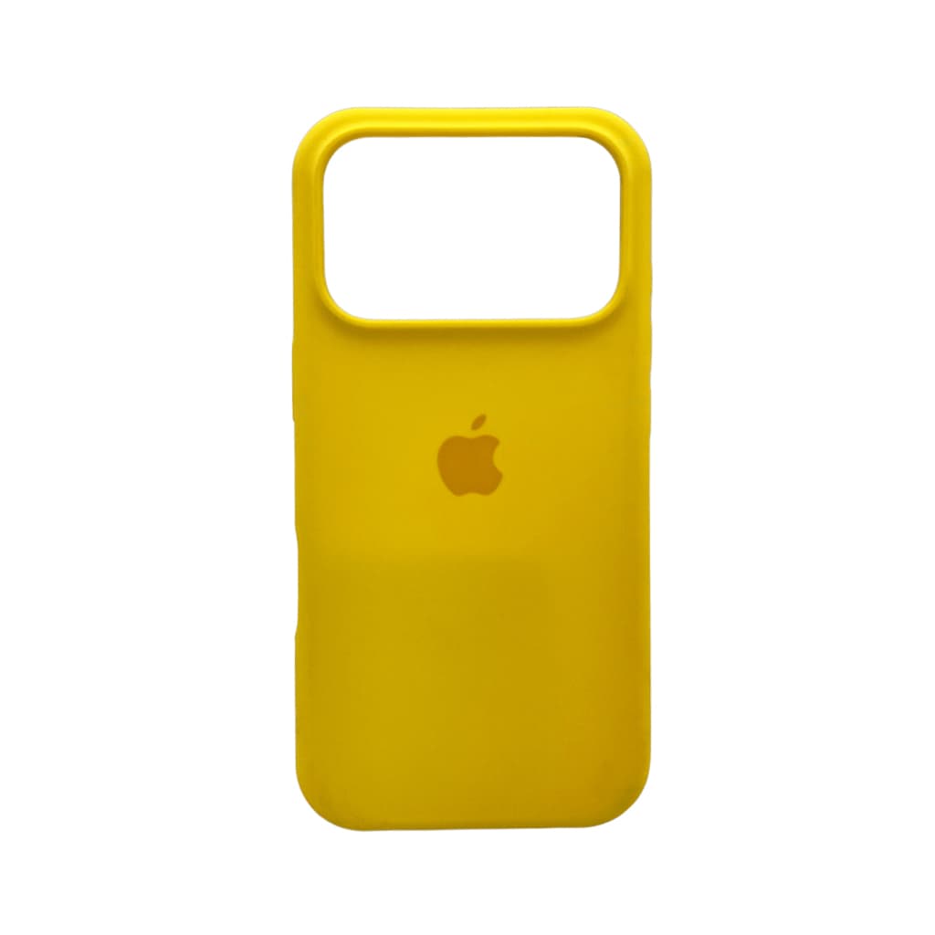 Захисний чохол-накладка Silicone Full Case AA Open Cam для Apple iPhone 17 Pro Sunny Yellow (FullOpeAAi17P-56)