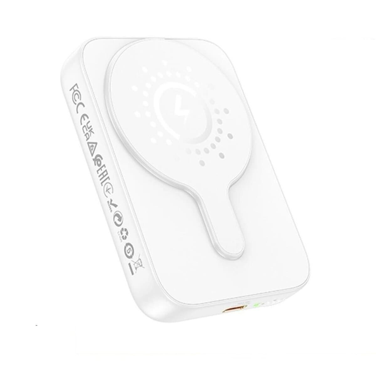 Powerbank павербанк УМБ HOCO J117A Esteem 10000mAh PD20W magnetic White