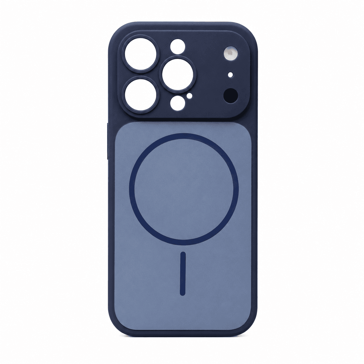 Захисний чохол-накладка Silicone Creative Variation Case MAG COVER Apple iPhone 16 Pro Dark Blue (MagCOViP16P-2)