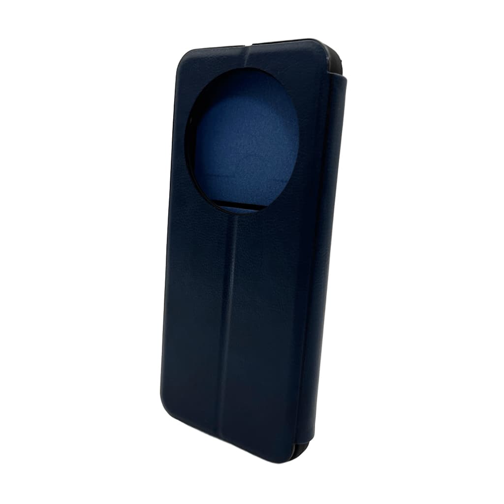 Захисний чохол-книжка Leather Premium для Xiaomi Redmi 14C / Poco C75 Blue (LPRRm14CBlue)