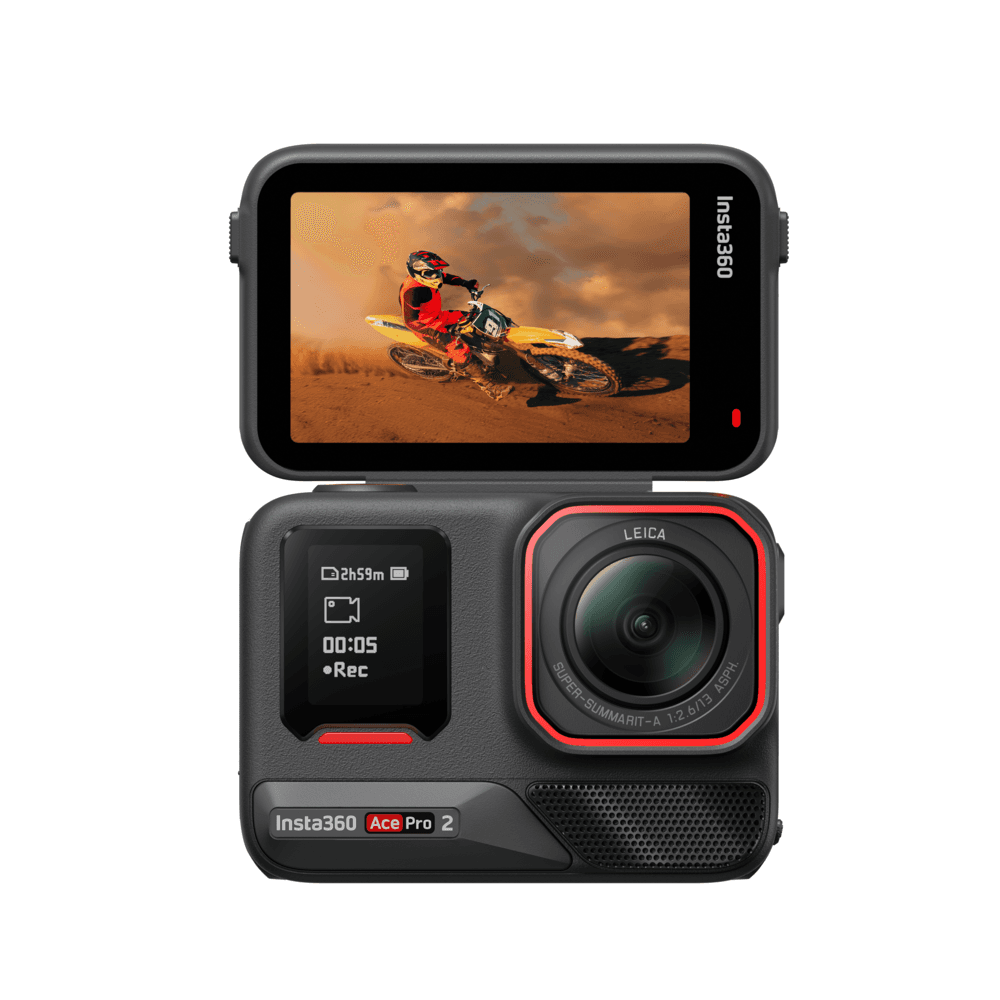 Екшн-камера Insta360 Ace Pro 2 Dual Battery Bundle 2.5'' 1800mAh 7680x4320 Black