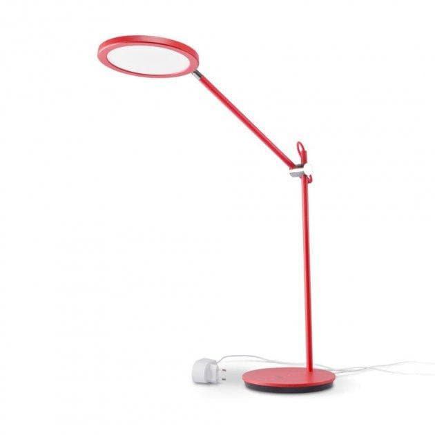 Настільна LED лампа VIDEX VL-TF15R 20W 4100K 220V 26431 Red (26431)