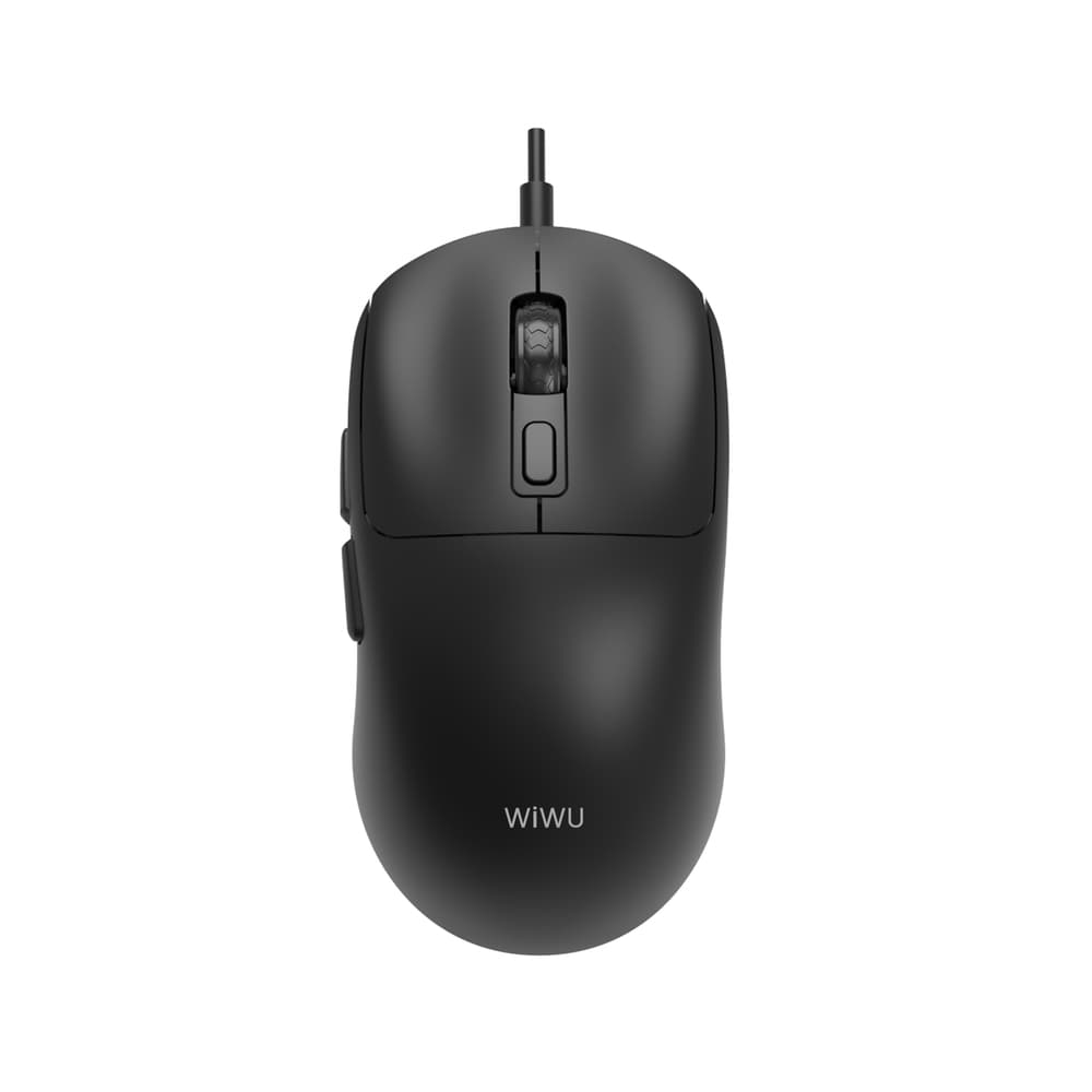 Дротова мишка WIWU WM111 USB2.0 Wired Mouse 1.8м 3600dpi Black