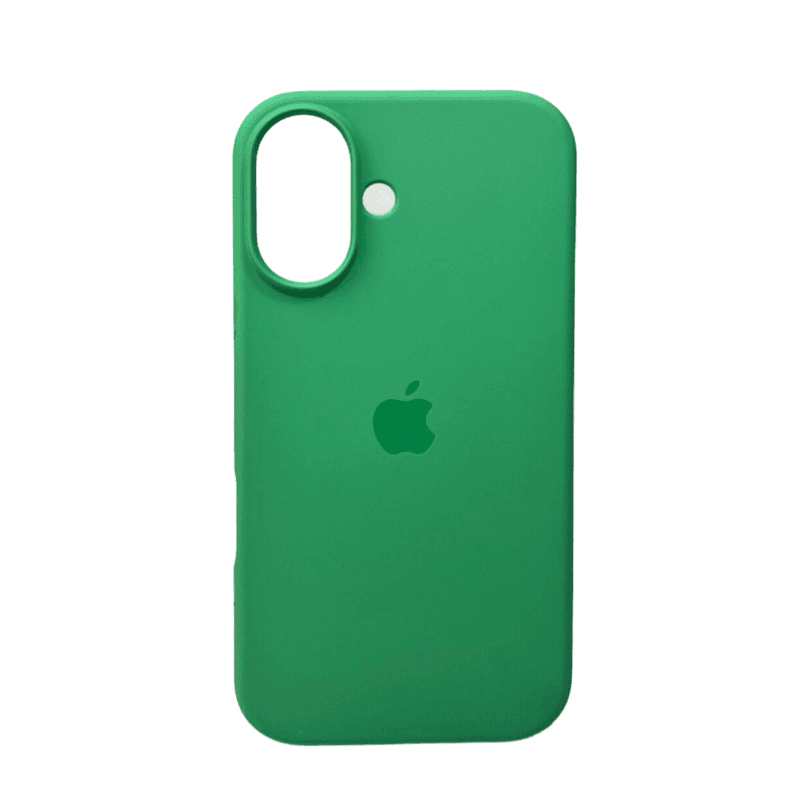 Захисний чохол-накладка Silicone Full Case AA Open Cam для Apple iPhone 16 Spearmint (FullOpeAAi16-30)