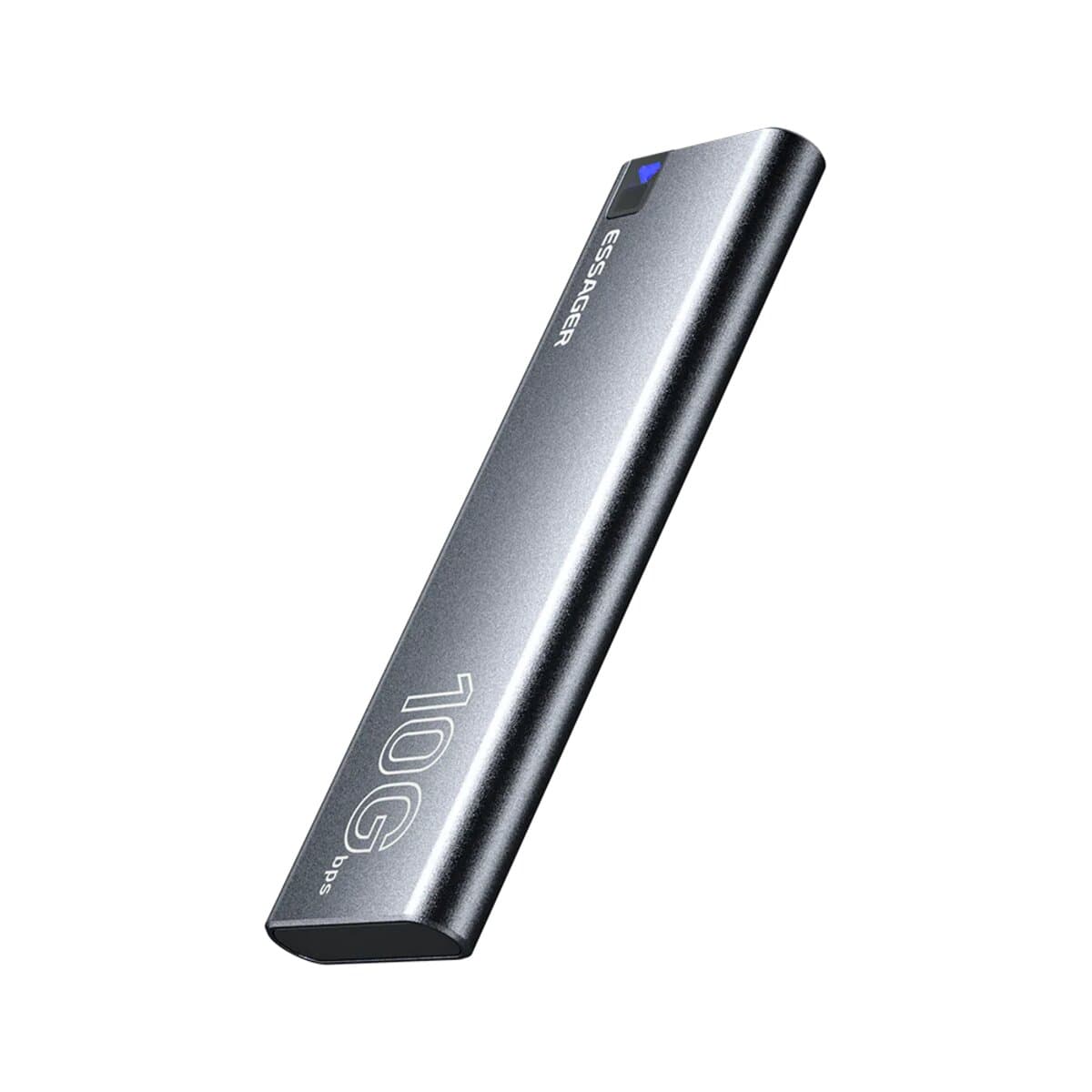 Зовнішня кишеня для SSD M.2 ESSAGER Starship Dual Protocol Hard Disk Box Grey (EYPSN-XJ0G-Z)