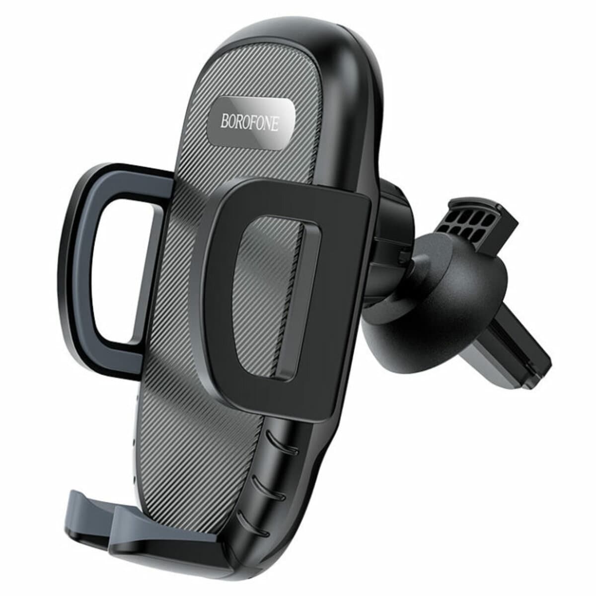 Тримач для телефону автотримач BOROFONE BH52 Windy air outlet car holder Black-Grey (BH52B)