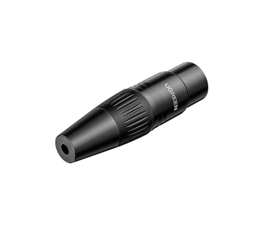 Роз'єм UGREEN AV162 Cannon XLR Female Connector Black (UGR-80440)