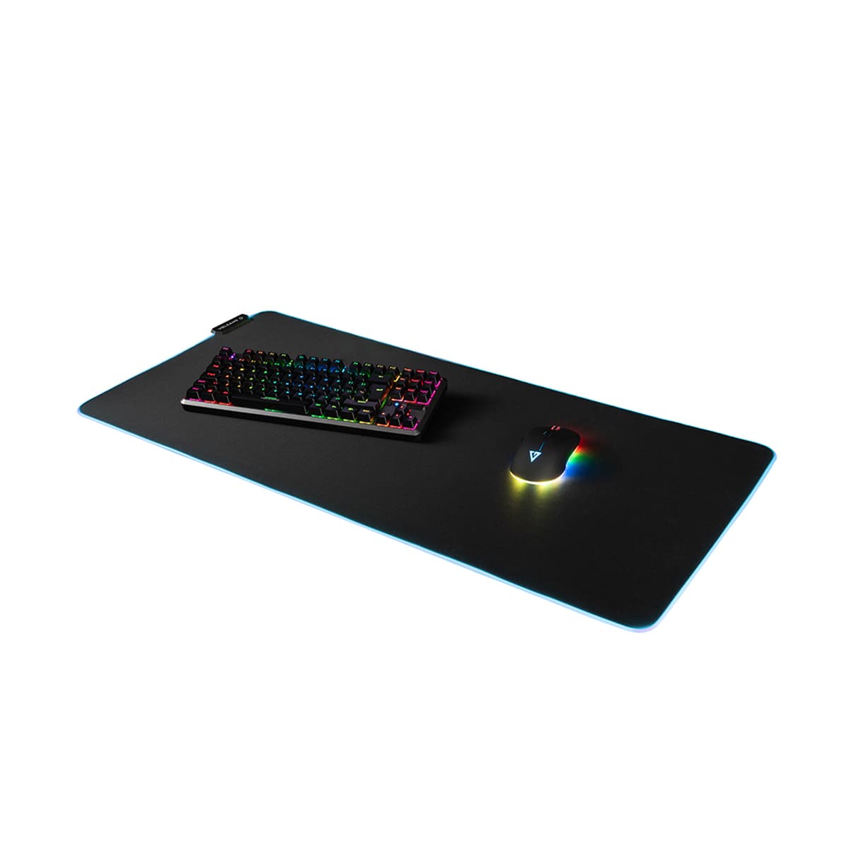 Ігрова поверхня килимок для мишки Modecom Volcano Aira з RGB підсвіткою 900x400x4mm Black (PMK-MC-VOLCANO-AIRA-RGB)
