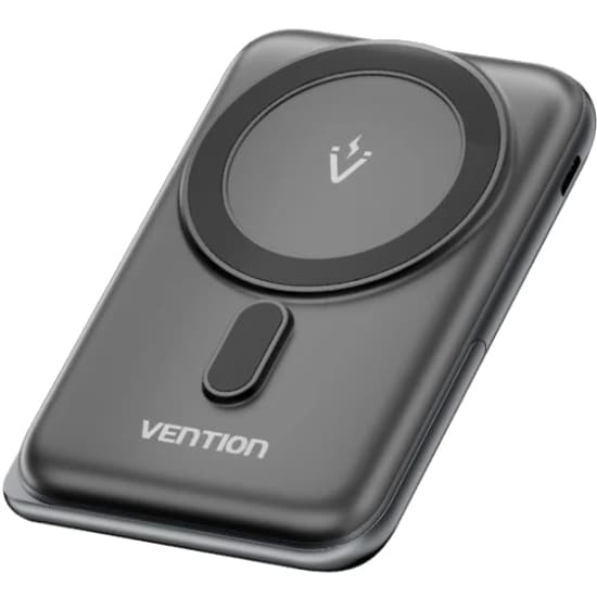 Powerbank павербанк УМБ Vention Magnetic Wireless 10000mAh 20W PD Type-C In/Out QI-15W Black (FHNB0)