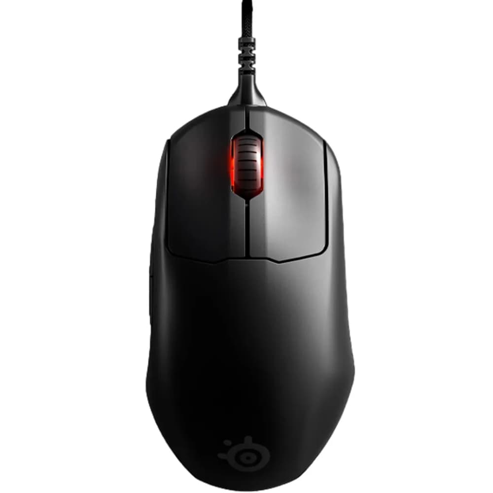 Дротова ігрова мишка SteelSeries Prime+ Gaming Mouse RGB 18000dpi 5кн OLED-екран Black (62490)