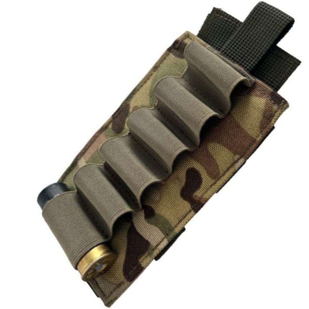 Патронташ на Molle Ranger для патронів 12 калібру 6 шт Cordura 1050 Multicam (TTX3762)