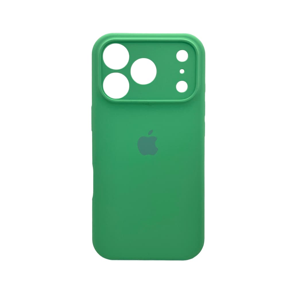 Захисний чохол-накладка Silicone Full Case AA Camera Protect для Apple iPhone 17 Pro Max Spearmint (FullAAi17PM-30)