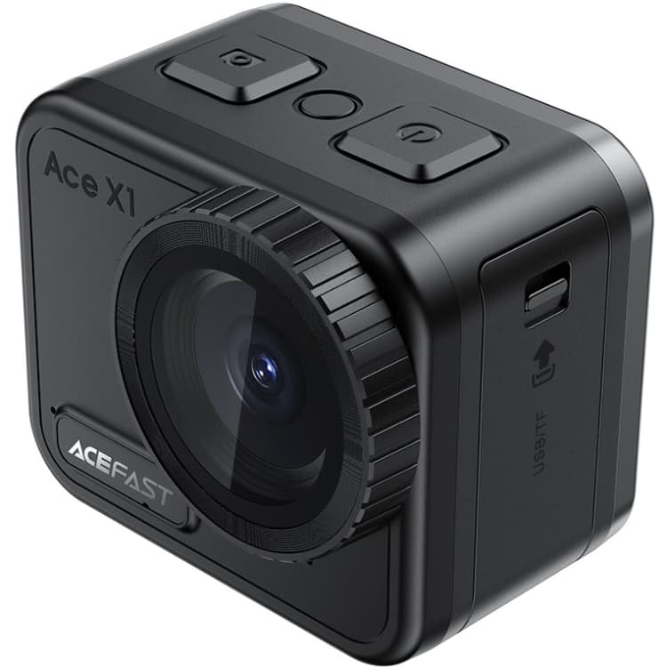 Екшн-камера Acefast X1 4K Waterproof Action 2.1'' 3840x2160 (4K) 1050mAh IPX8 Black