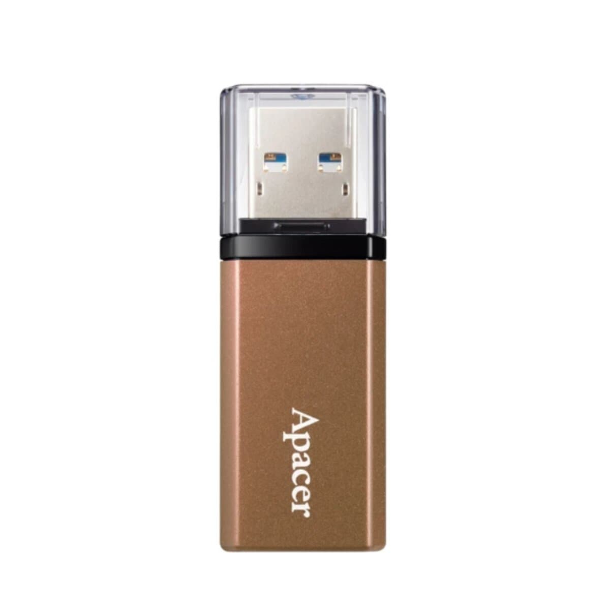 Флеш пам'ять флешка Flash Apacer AH25C 64GB USB3.2 Gen1 Bronze (AP64GAH25CJ-1)