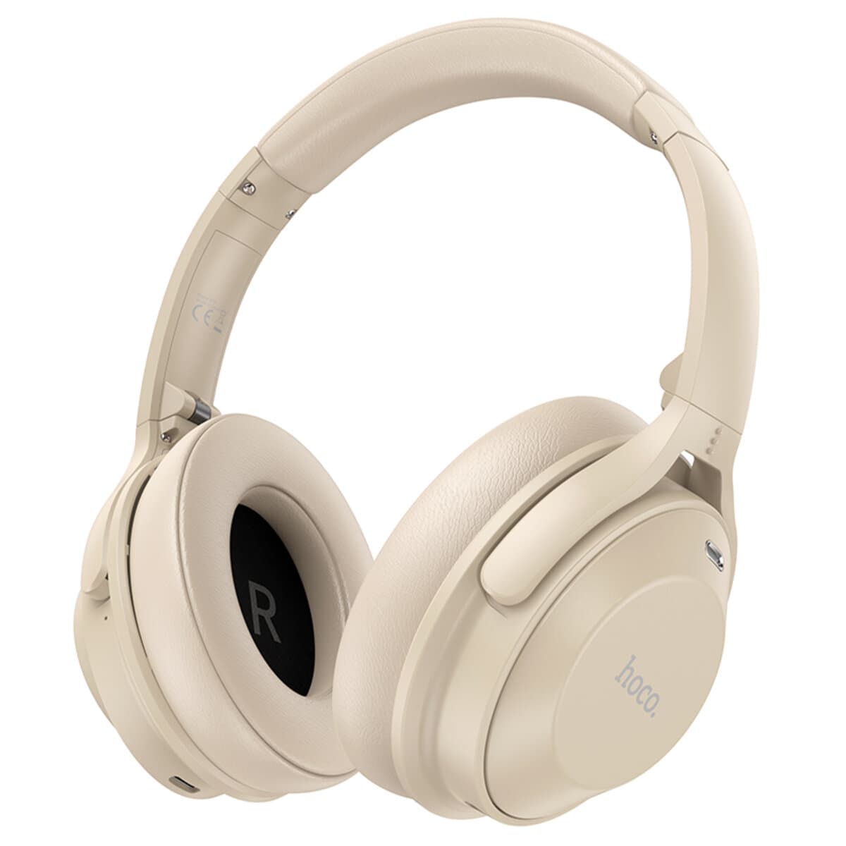 Бездротові навушники HOCO W37 Sound Active Noise Reduction BT5.3 500mAh headset Champagne Gold