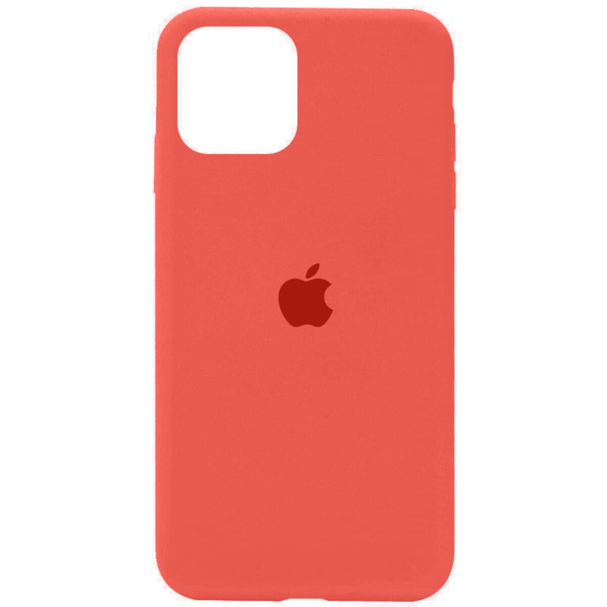 Захисний чохол-накладка Silicone Full Case AA Open Cam для Apple iPhone 12 Pro 18 Peach (FullOpeAAi12P-18)