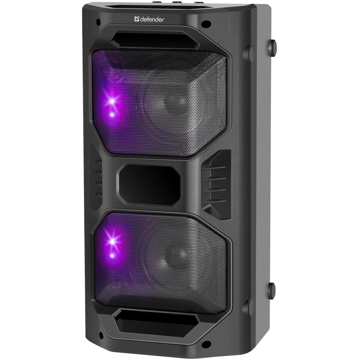 Беспроводная портативная колонка Defender Rage 50Вт 1.0 BT5.0/FM/USB/LED/Light/TWS Black (65109)