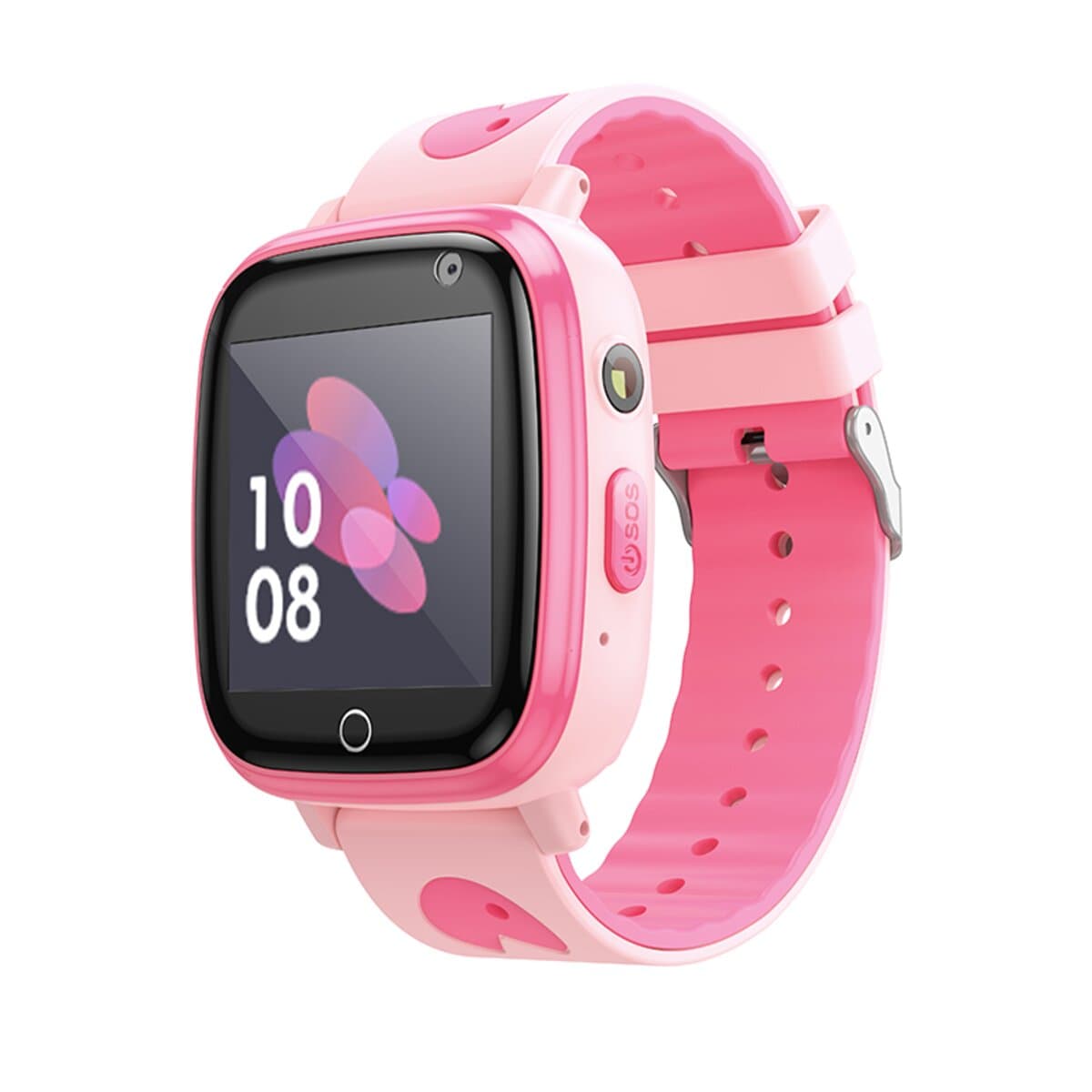 Детские смарт-часы Hoco Y100 children watch with call function 1.44" 400mAh Pink