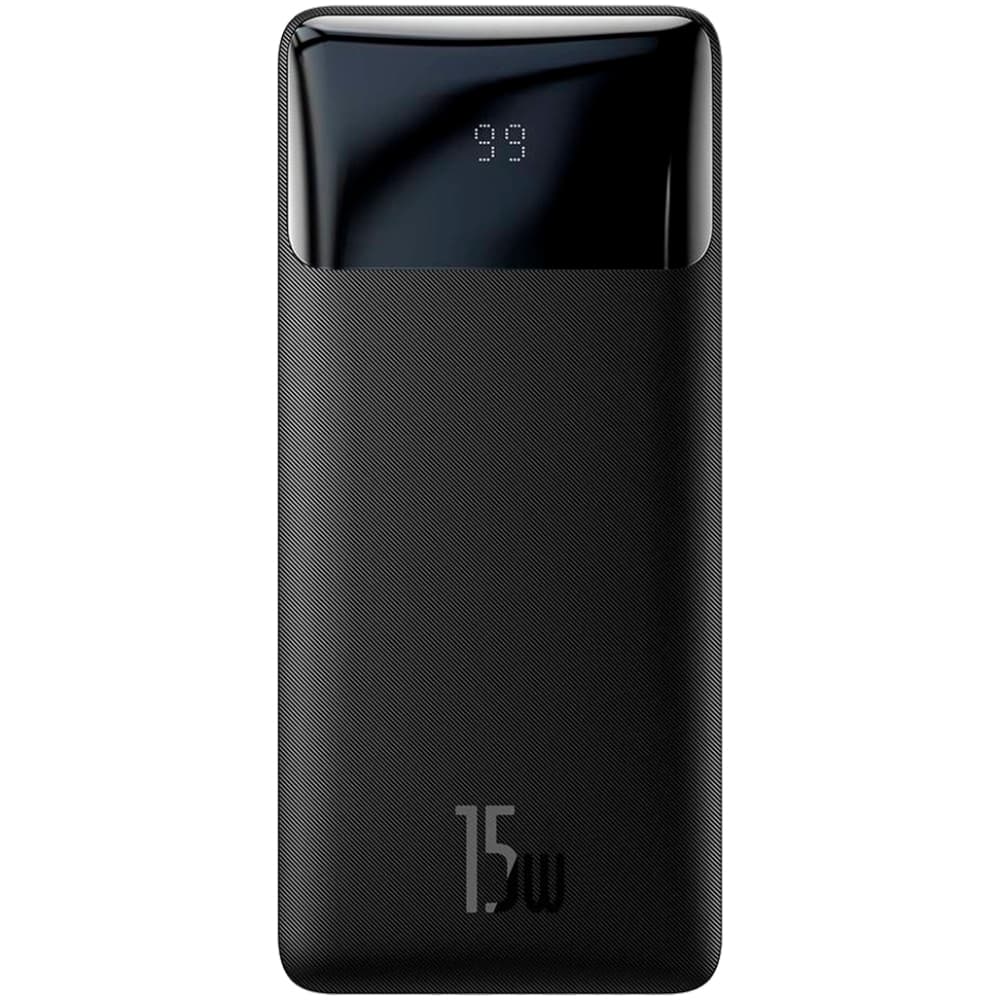 Powerbank павербанк УМБ Baseus Bipow 10000mAh 15W MicroUSB 2xUSB 1xType-C PD Black (PPBD050001)