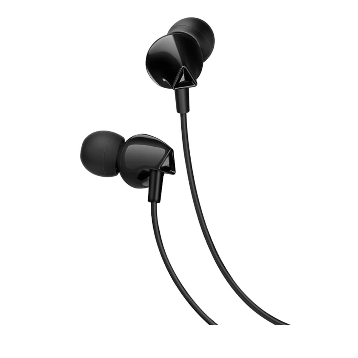 Провідні навушники з мікрофоном HOCO M60 Perfect sound universal earphones 3.5 мм 1.2м Black