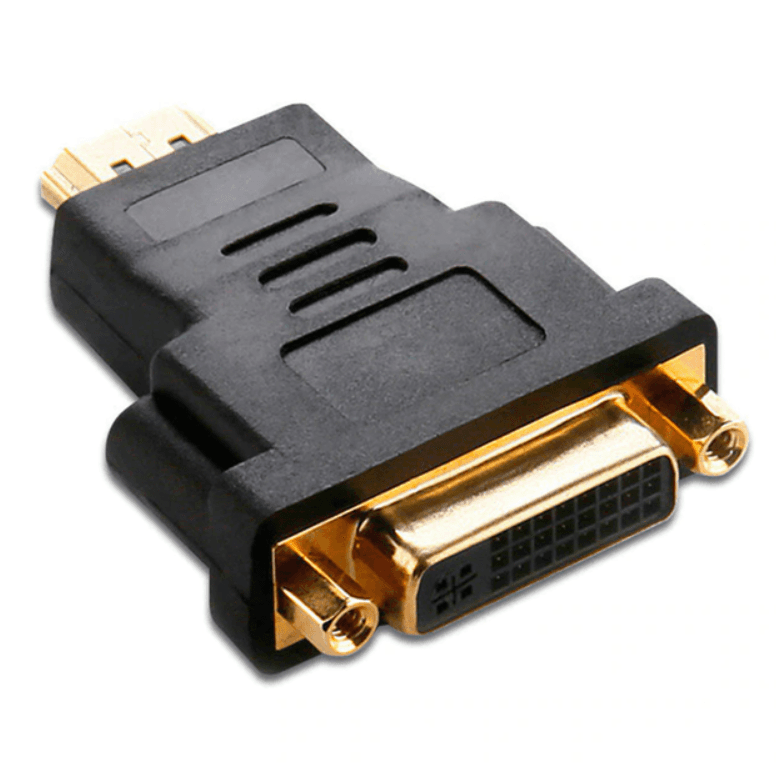 Перехідник B00136 HDMI M to DVI 29F Black