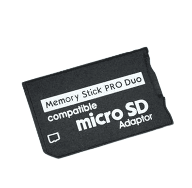 Адаптер карты памяти для PSP MicroSD TF to Memory Stick Pro Duo Black (500448)