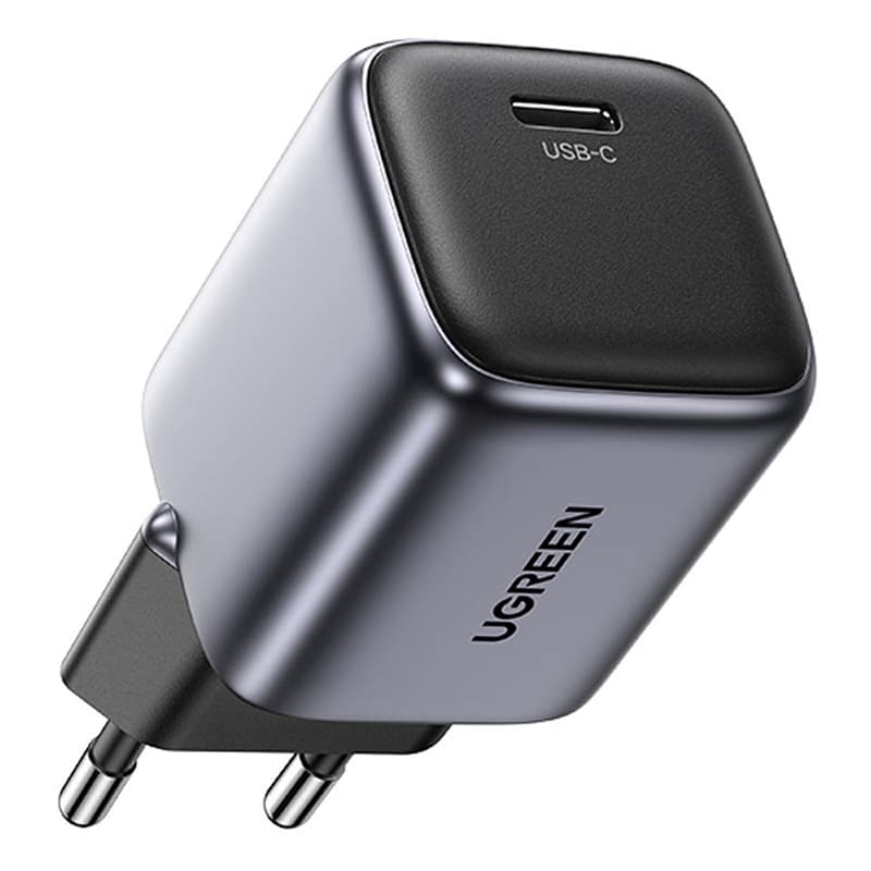 Зарядное устройство адаптер Ugreen CD318 1xUSB-C 20W Nexode mini charger Black (90664)