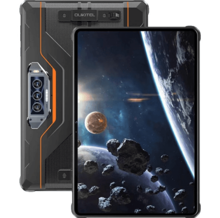 Захищений планшет Oukitel RT8 11» FHD+ 6GB 256GB G99 20000mAh 48+32Мп IP69K LTE Black-Orange