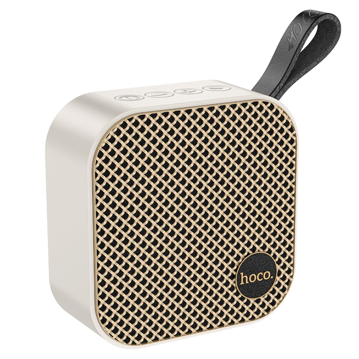 Бездротова портативна колонка HOCO HC22 Auspicious sports BT5.2 speaker 1200mAh Paint White