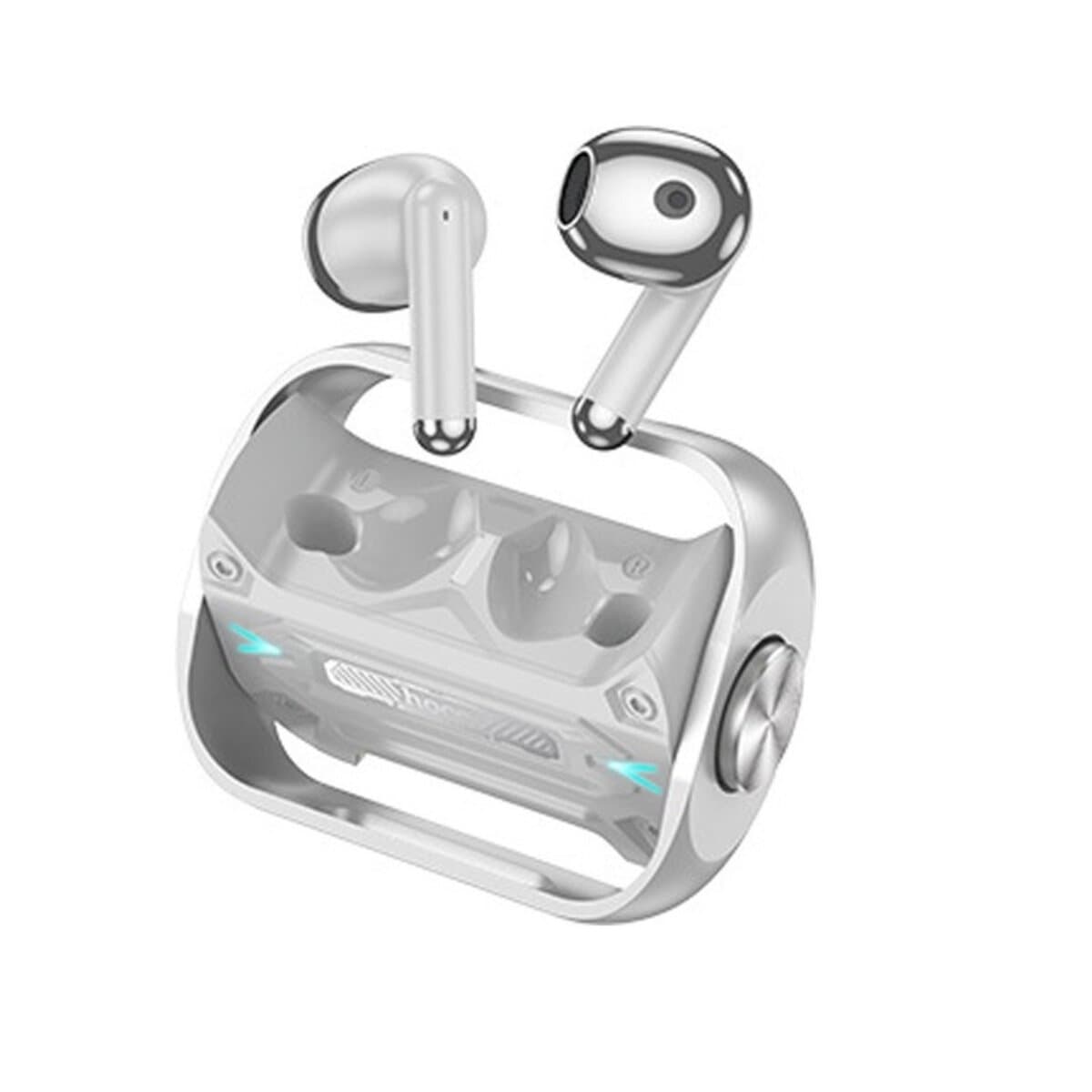 Беспроводные наушники HOCO EW55 Trendy true wireless BT5.3 gaming headset 300mAh Silver