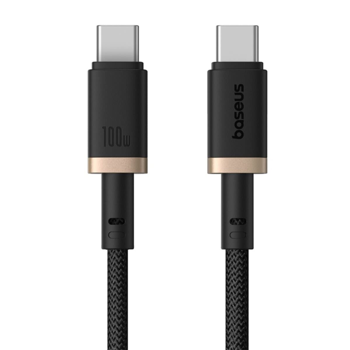 Кабель Baseus Dura Series Fast Charging Cable Type-C to Type-C 100W 1m Black-Gold (P10377803U01-00)