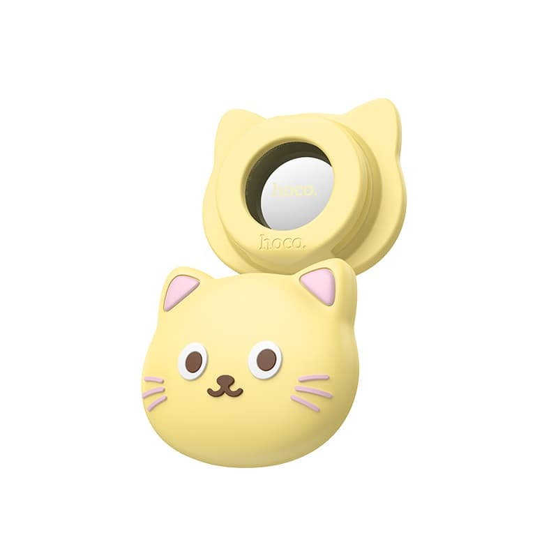 Трекер на ошейник HOCO E91D Tiger smart anti-lost device cat collar type Beige