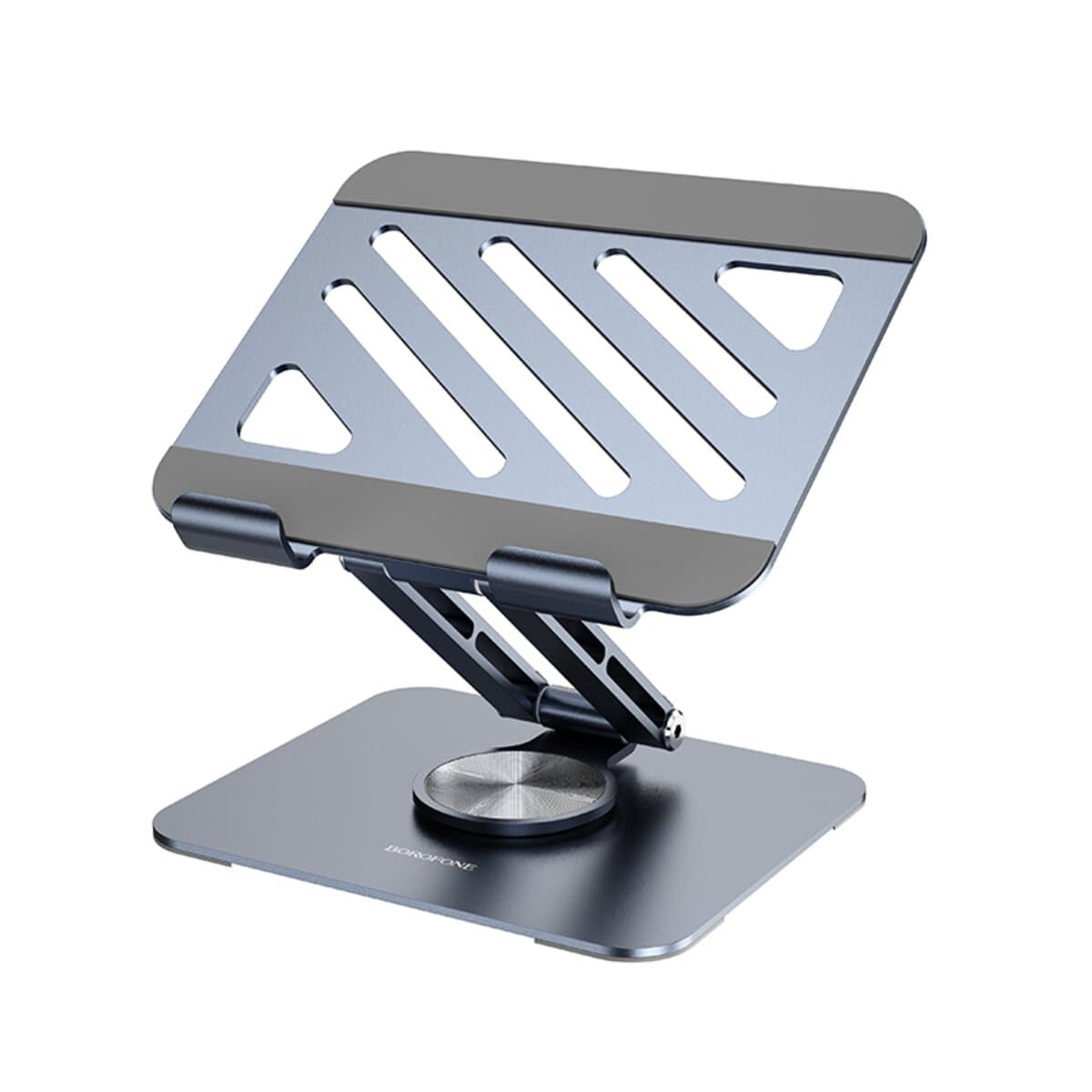 Підставка для планшета BOROFONE BH115 Vito metal rotating tablet holder алюміній Metal Grey