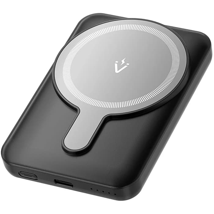 Powerbank павербанк УМБ Vention Magnetic Wireless 5000mAh 20W 3A PD 2xUSB-C Light Indicator Black (FHSB0)