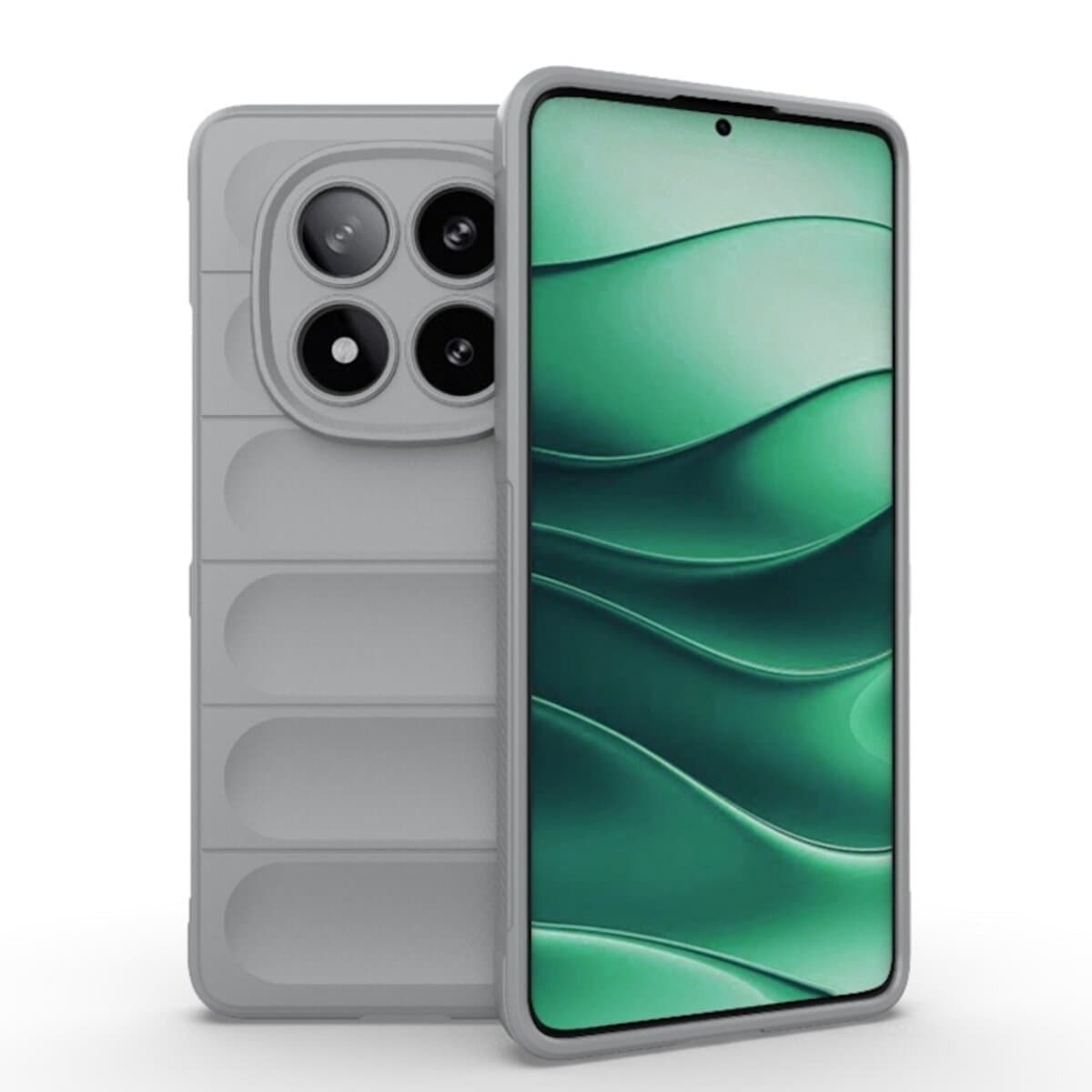 Защитный чехол-накладка Cosmic Magic Shield для Xiaomi Redmi Note 14 Pro Plus 5G Grey Smoke (MagicShXiNo14p+Grey)