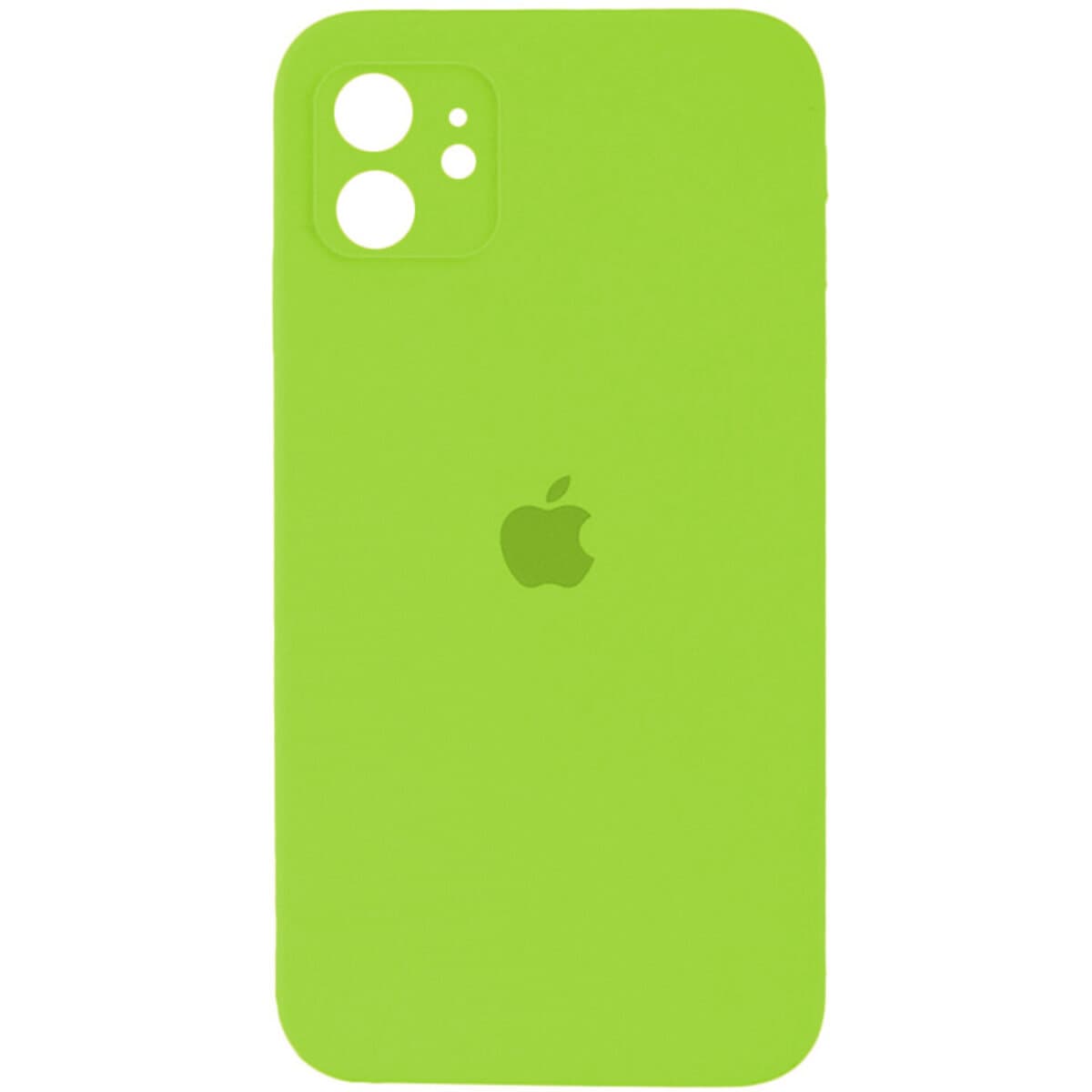 Захисний чохол-накладка Silicone Full Case AA Camera Protect for Apple iPhone 12 Shiny Green (FullAAi12-24)