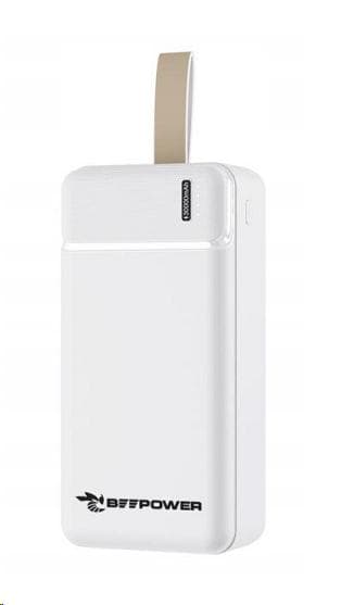 Powerbank повербанк УМБ BeePower BP-30 30000 mAh 2.1A USB-C Micro USB IN 2 x USB3.0 White (BP-30_VW)