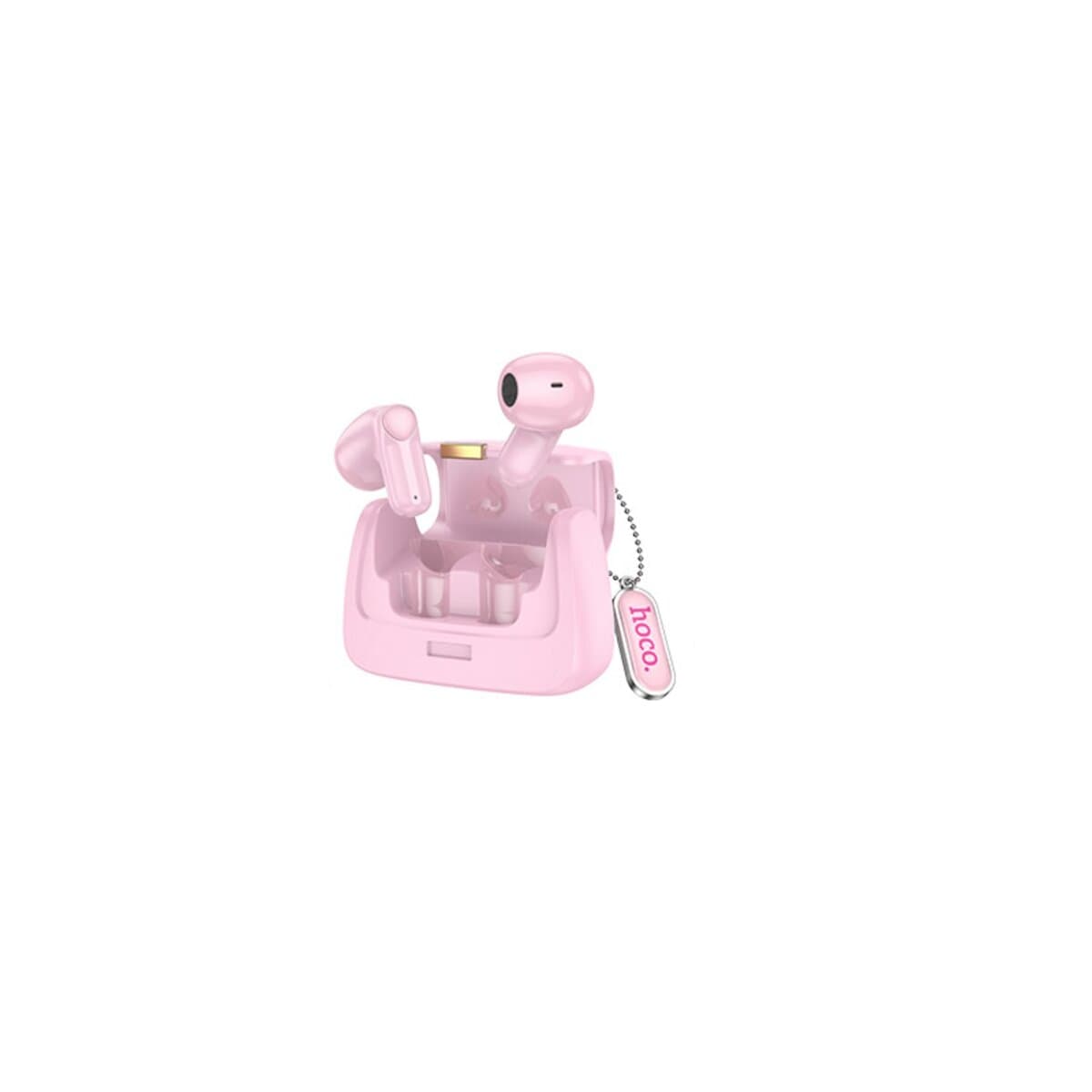 Бездротові навушники HOCO DES35 Dawn handbag BT5.3 headset 300 mAh Pink